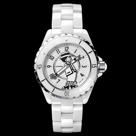 chanel ceramic ladies watch|chanel mademoiselle watch j12.